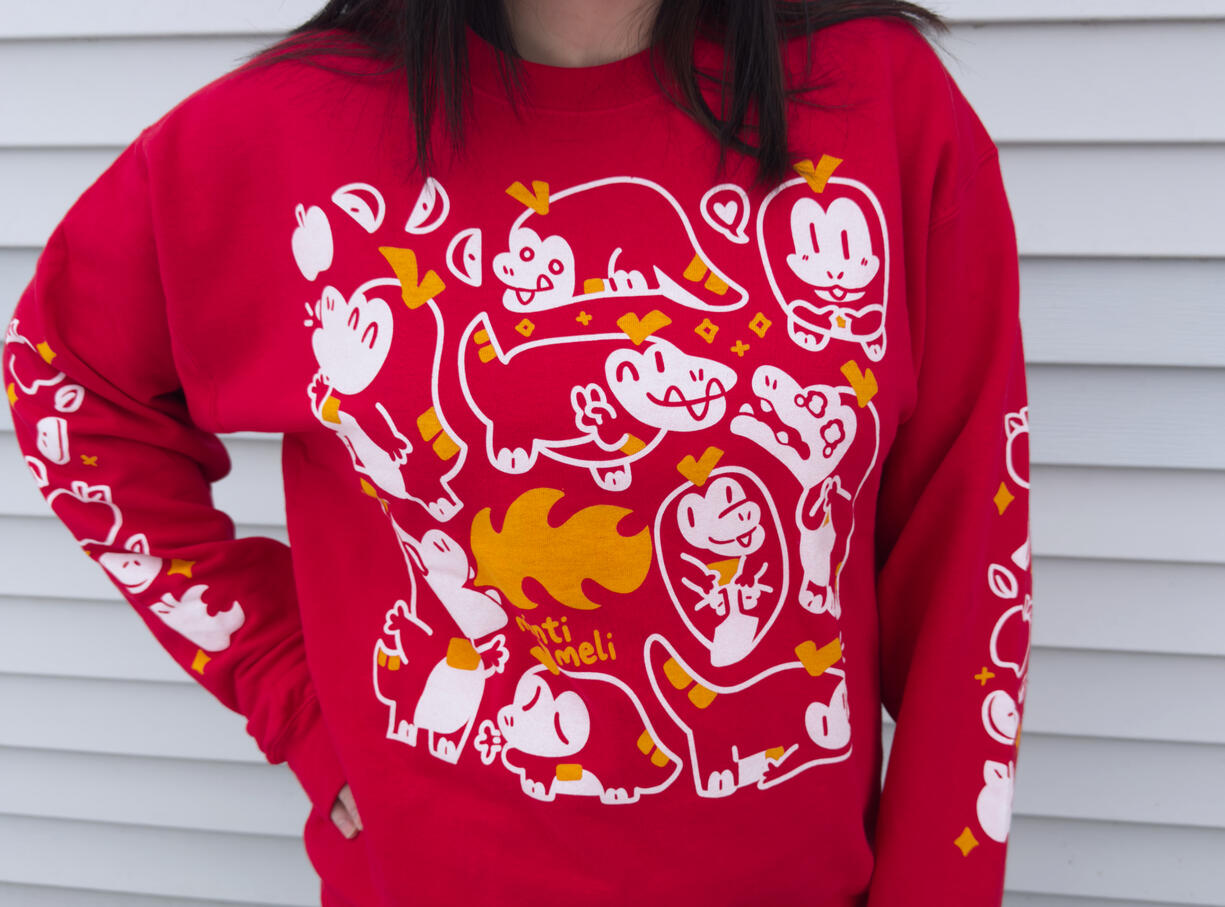 Fire Croc Sweatshirt
