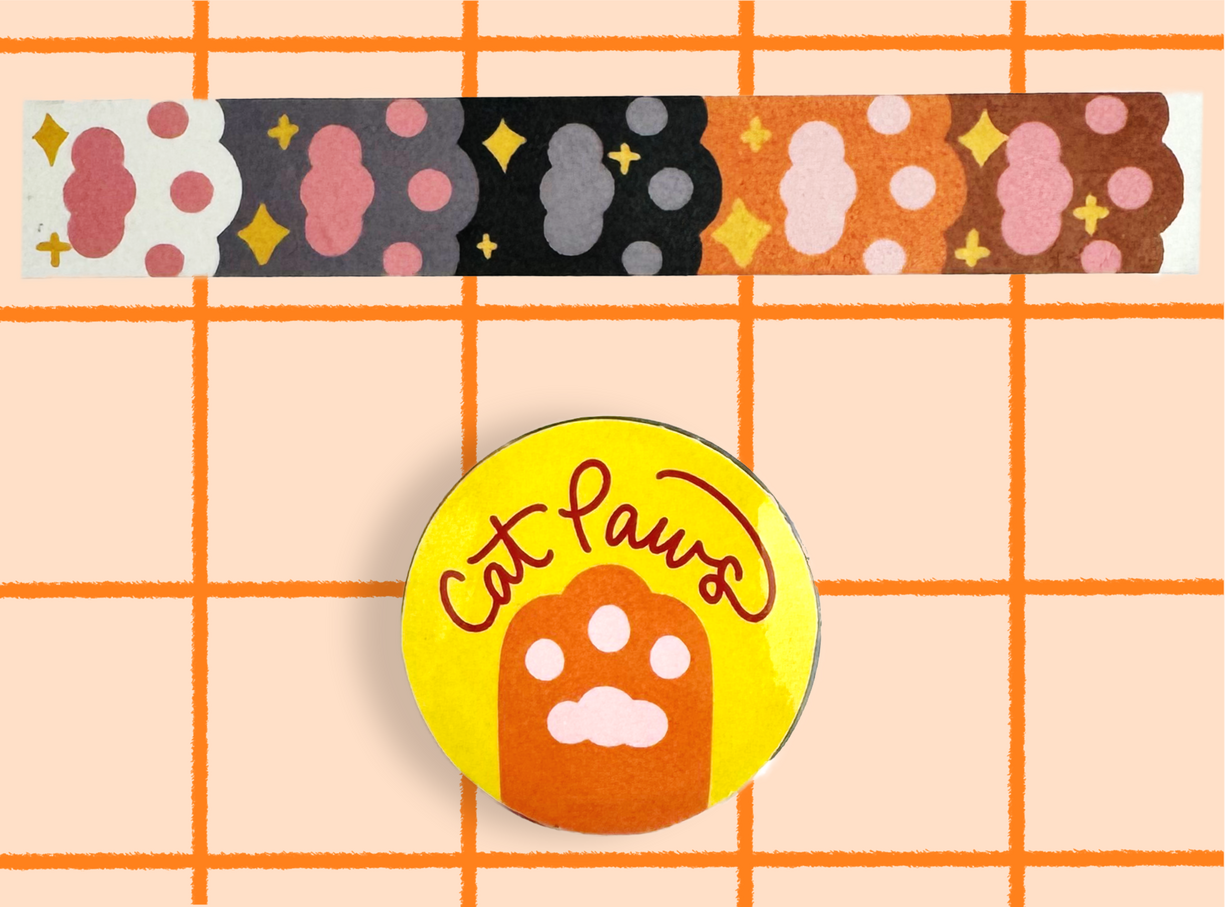 Cat Paws Washi Tape