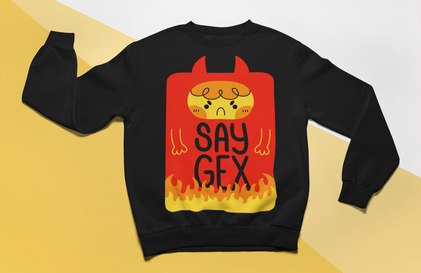 Say Gex Demon Sweatshirt